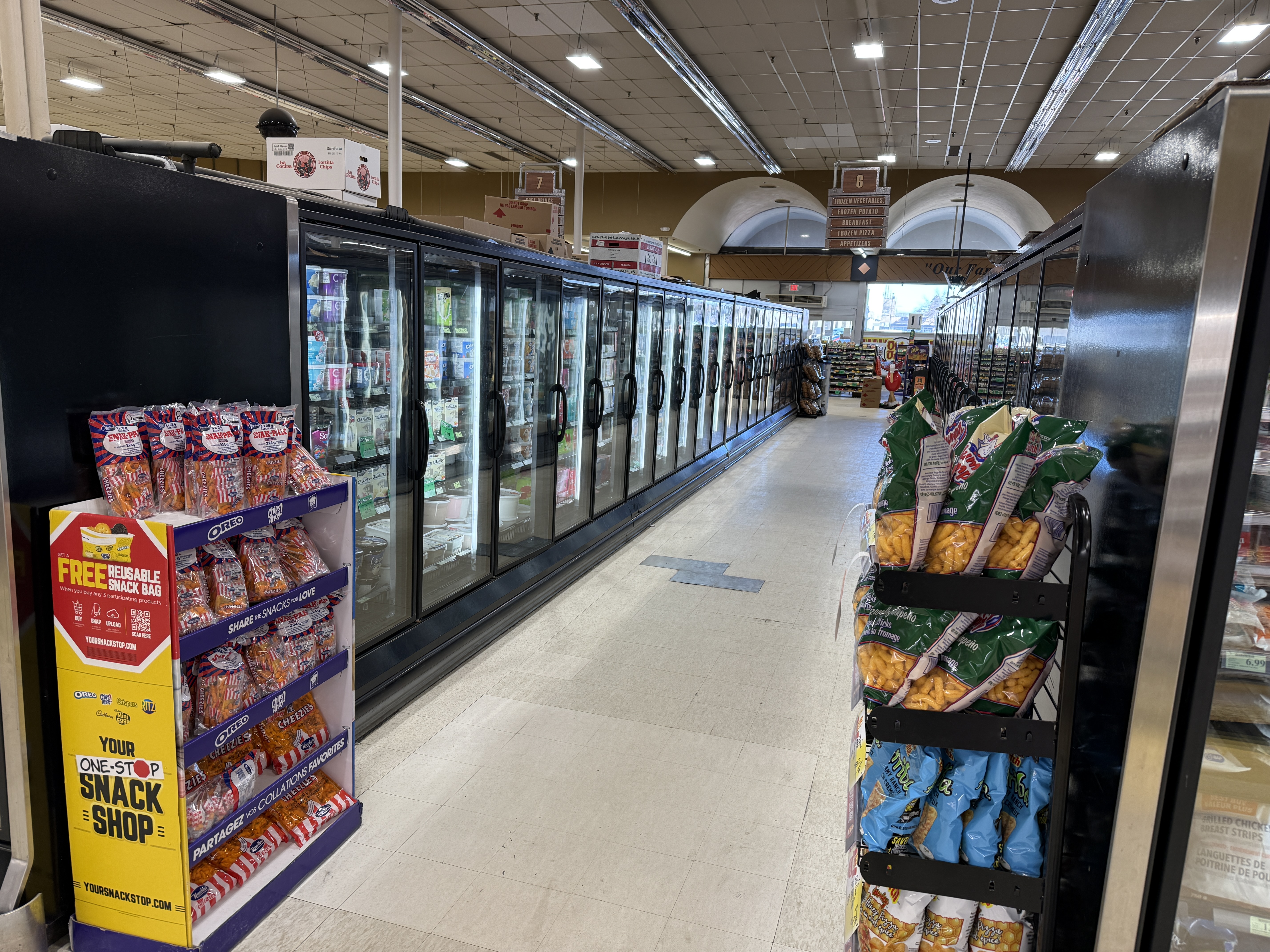 Store aisles
