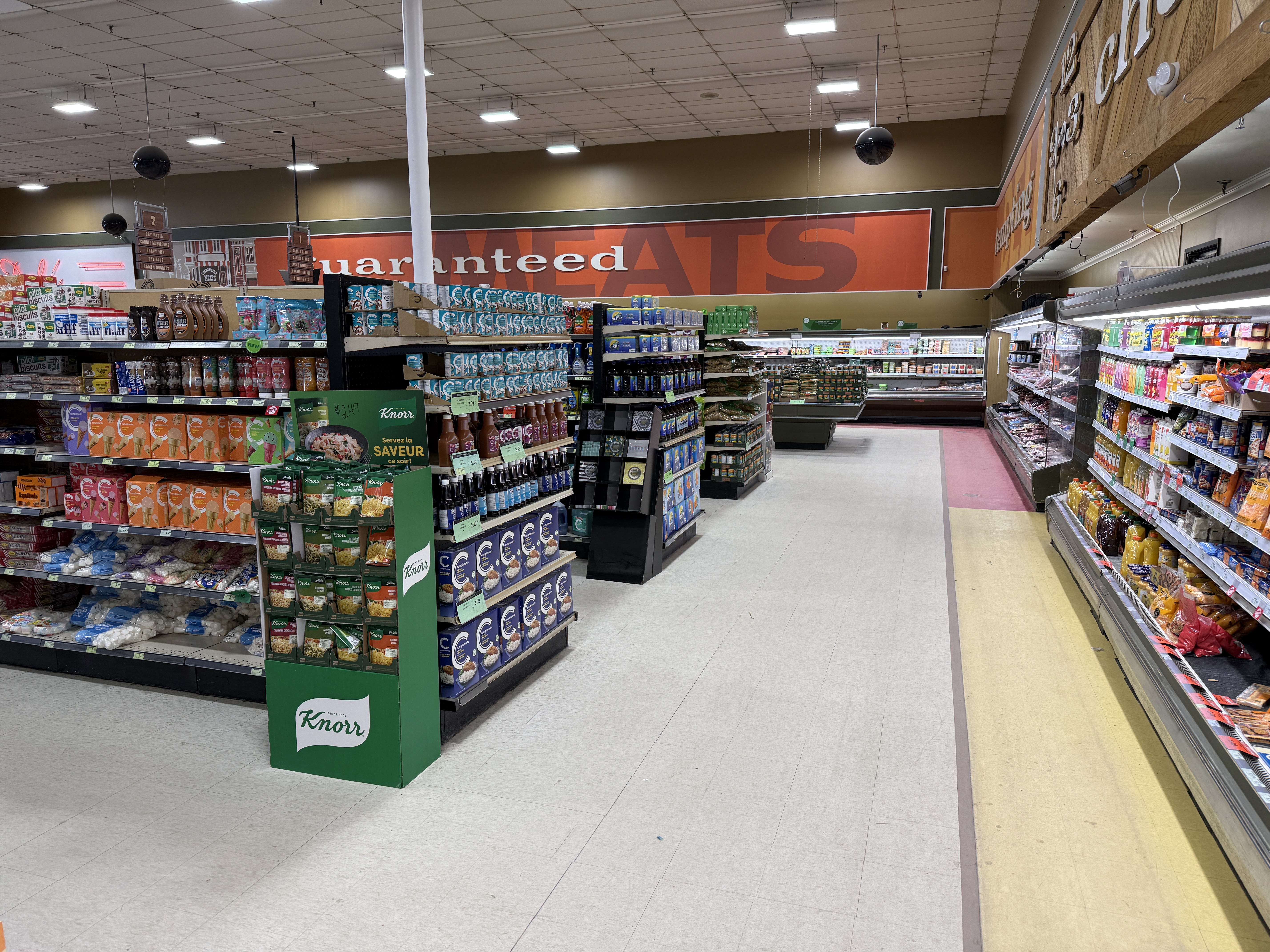 Store interior